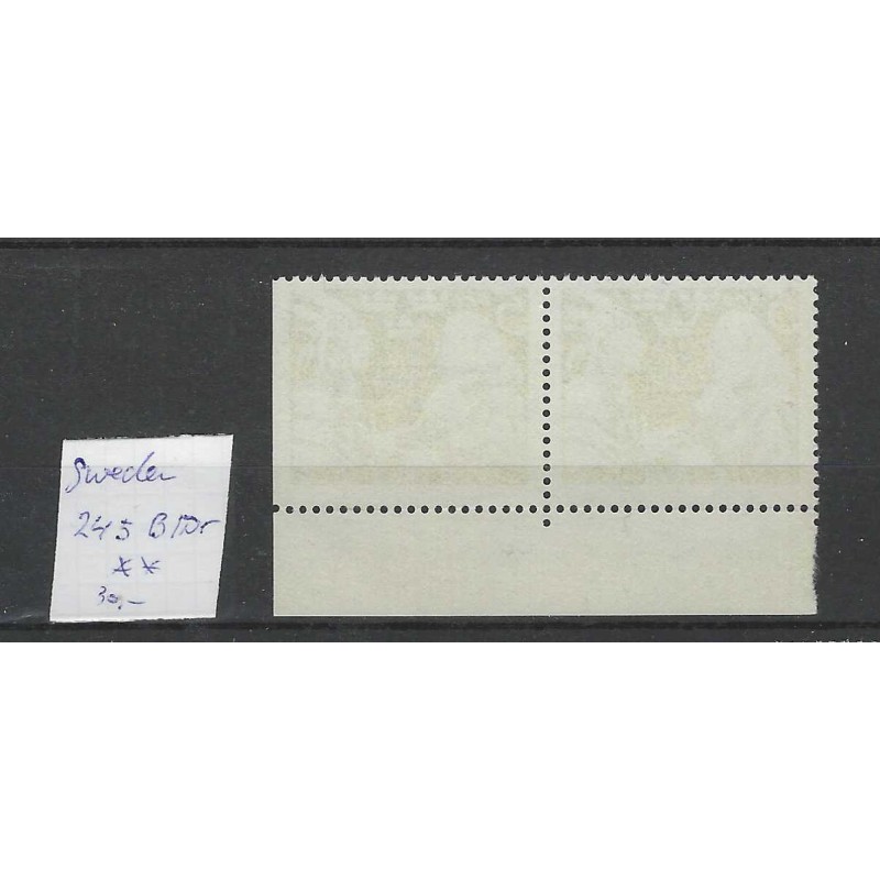 Sweden 245B/Dr  MNH CV 30 €