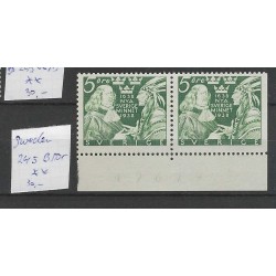Zweden/Sweden 245B/Dr  MNH/postfris CV 30 €