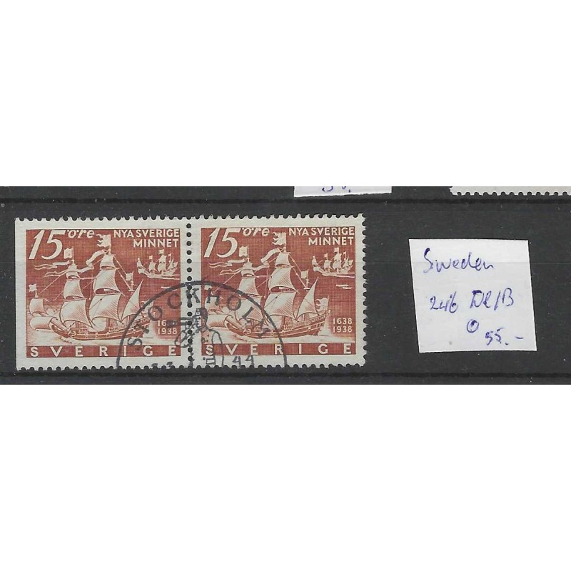 Zweden/Sweden 246Dl/B VFU/gebruikt CV 55 €