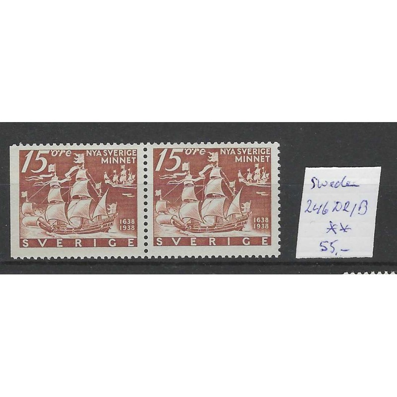 Zweden/Sweden 246Dl/B MNH/postfris CV 55 €