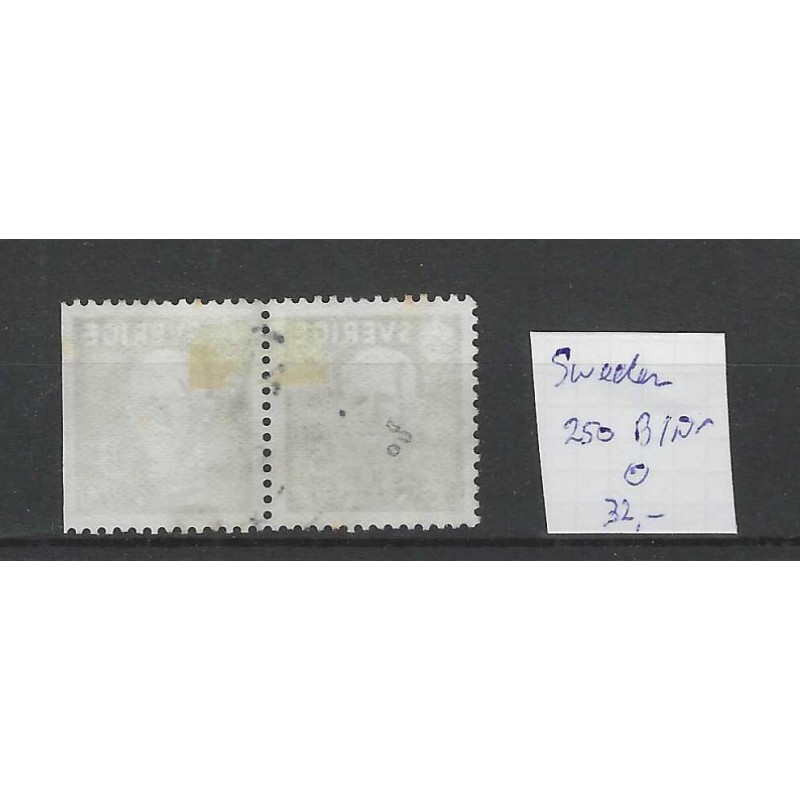 Zweden/Sweden 250B/Dr   VFU/gebruikt  CV 32 €
