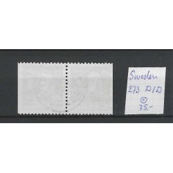 Zweden/Sweden 273Dl/Dr  VFU/gebruikt CV 35 €
