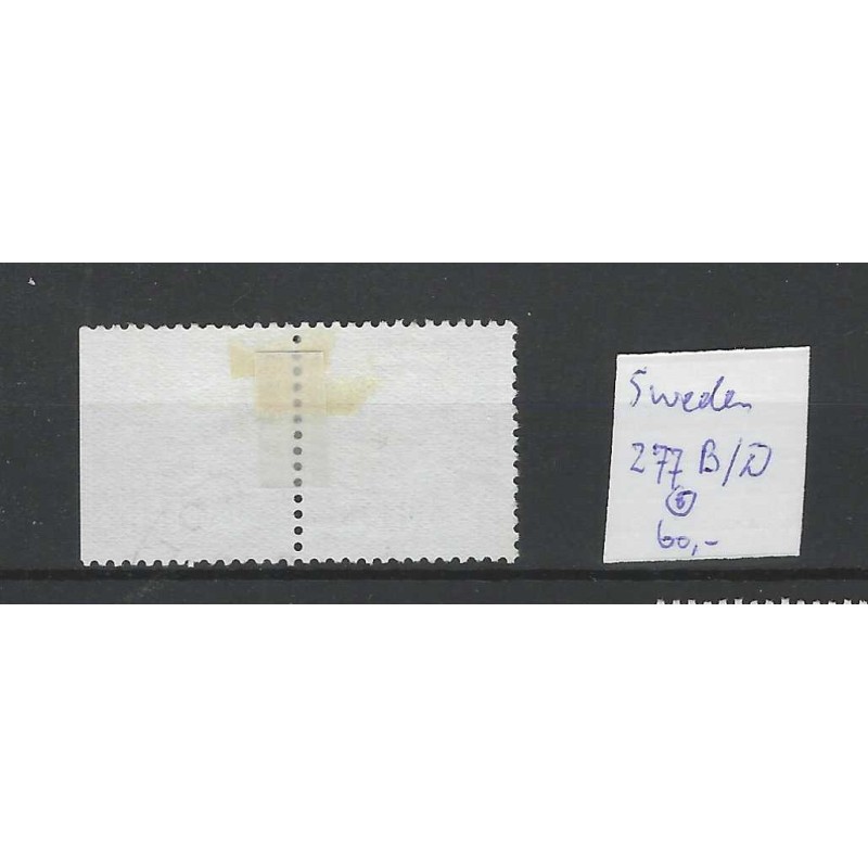 Sweden 277B/Dr   VFU/used CV 60 €