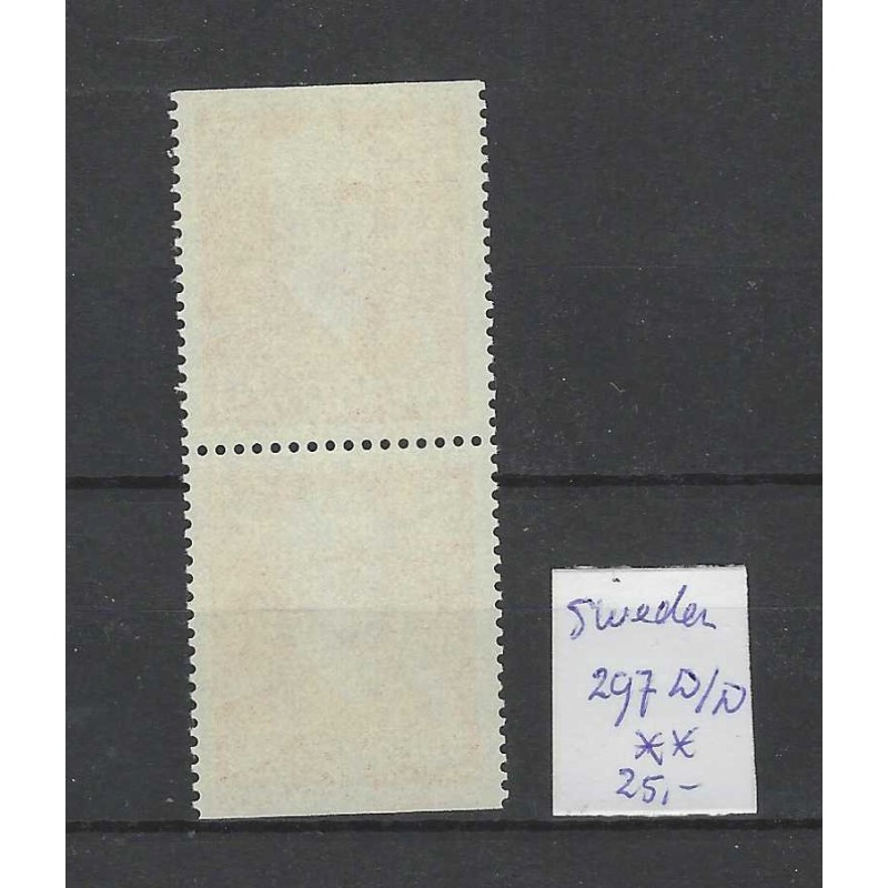 Sweden 297Dl/Dr  MNH  CV 25 €
