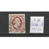 Nederland 2 Plt I Willem III 1852 "LEIDEN-B" VFU/gebr  CV 100 €