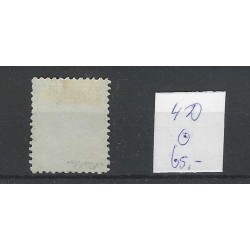 Suriname 4D  Willem III 1873  VFU/gebr  CV 65 €