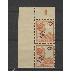 Suriname 115/115f Hulpuitgifte MH/MNH, ongebruikt/postfris  CV 177 €
