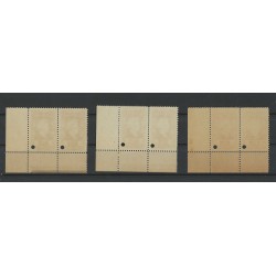 Suriname 229-243 Wilhelmina SPECIMEN/PERFORATIE GAT MNH/postfris  CV 3000 €