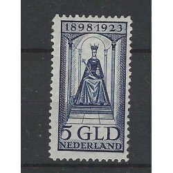 Netherlands 131 Wilhelmina Jubilee 1923 MNH  CV 475 €