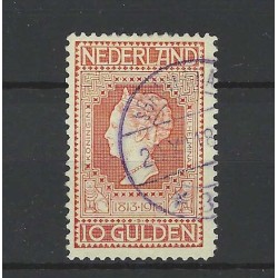 Nederland 101 Jubileum 10Gld  VFU/gebr  CV 900  € met Attest !!