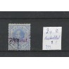 Curaçao 24f Provisional stamp  DOUBLE-overprint 2  VFU/used CV 175 €