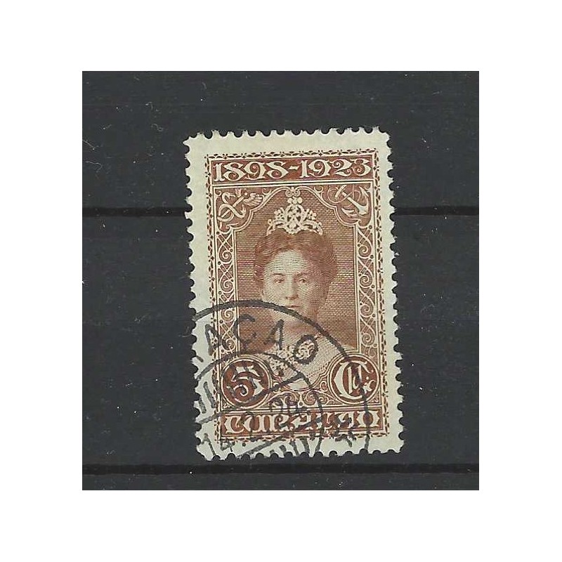 Curacao 81 Wilhelmina Jubileum 1923 VFU/gebr CV 300 €