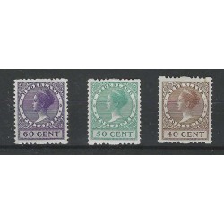 Netherlands R1-18 Two-sided Syncopated perforation z. wm.  MNH CV 1500 € R7 is MH !!