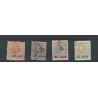 Suriname 37-40 Hulpuitgifte  VFU/gebr  CV 233 €  met attest