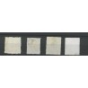 Suriname 37-40 Hulpuitgifte  VFU/gebr  CV 233 €  met attest