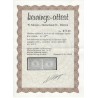 Suriname 59a hulpuitgifte KEERDRUK  MH/ongebr CV 150 €  met attest