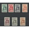 Suriname 104-110  Wilhelmina  1923  MNH/MH  CV 570 €