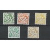 Suriname LP15-19  Luchtpost  MH/ongebruikt   CV 510 € met certificaat