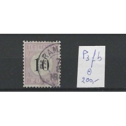 Suriname P3fb Port 1886 "OPEN LIJST" VFU/gebruikt  CV 200 €