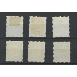 Suriname P9-14 Port 1892  MH/ongebruikt  CV 55 €