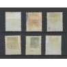 Suriname P9-14 Port 1892  VFU/gebruikt  CV 50 €