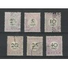 Suriname P9-14 Port 1892  VFU/gebruikt  CV 50 €