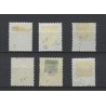 Suriname P9-14 Port 1892  VFU/gebruikt  CV 50 €