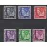 Ned. Indie  205-210 Wilhelmina z. wm.  MNH/postfris CV 445 €