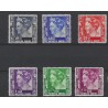 Ned. Indie  205-210 Wilhelmina z. wm.  MNH/postfris CV 445 €