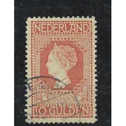 Nederland 101 Jubileum 10Gld  VFU/gebr  CV 900  € met Attest !!