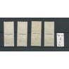 Nederland  R98-101 Vertikale PAARTJES   LUXE VFU/gebr  CV 80+ €