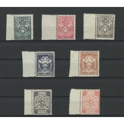 Ned. Indie BK1-7 Brandkast serie  MNH/postfris CV 600 €  attest Vleeming !