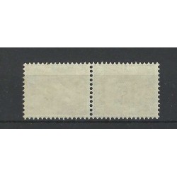 Nederland 61b/61c KEERDRUKKEN Wilhelmina  VFU/gebr   CV  1350 €  certificaat !!