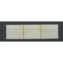 Nederland 61b/61c KEERDRUKKEN Wilhelmina  VFU/gebr   CV  1350 €  certificaat !!