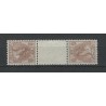 Nederland 61b/61c KEERDRUKKEN Wilhelmina MH/ongebr CV 540 € PRACHT !!