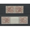 Nederland 61b/61c KEERDRUKKEN Wilhelmina MH/ongebr CV 540 € PRACHT !!