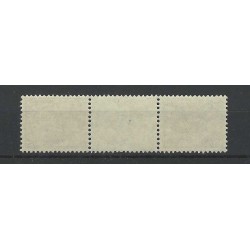 Nederland 61b/61c KEERDRUKKEN Wilhelmina MH/ongebr CV 540 € PRACHT !!