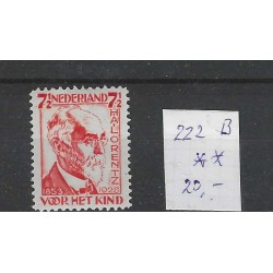 Nederland 222B Kind 1928 MNH/postfris  CV 20 €