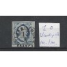 Nederland 1 Plt I  Willem III 1852 "VLAARDINGEN-A" VFU/gebr  CV 200+ €