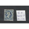 Nederland 1 Plt I  Willem III 1852 "BEVERWIJK-A" VFU/gebr  CV 400+ €