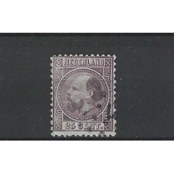 Nederland 11  Willem III 1867   VFU/gebr  CV 125 €