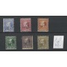 Nederland 7-12  Willem III 1867  serie  VFU/gebr  CV 403 €