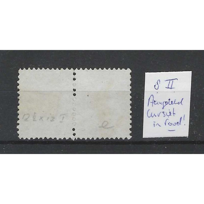 Netherlands 8-II  Willem III 1867 "REGISTERED"cursief red VFU/used  CV 50 €