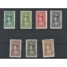 Curacao 75-81 Jubileum 1923  MH/ongebr CV 318 €  certificaat !!