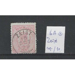 Nederland 16A Wapen 1869 "ZEIST 1879" VFU/gebr  CV 140 €