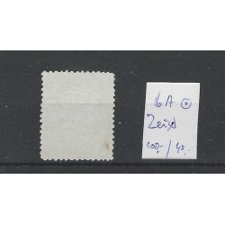 Nederland 16A Wapen 1869 "ZEIST 1879" VFU/gebr  CV 140 €