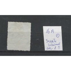 Nederland 14A Wapen 1869 "SNEEK " kleinrond VFU/gebr  CV 100++ €