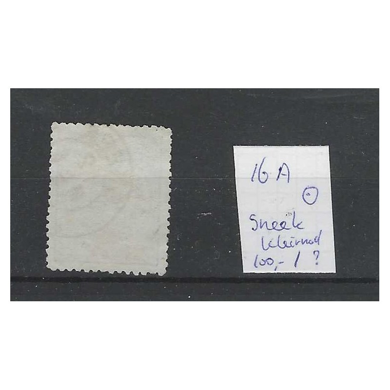 Nederland 14A Wapen 1869 "SNEEK " kleinrond VFU/gebr  CV 100++ €