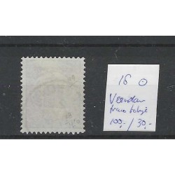 Nederland 18 Wapen 1869 "VEENDAM 1876" VFU/gebr  CV 130 €
