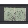 Netherlands 15 pair Arms 1869 "DOKKUM 1875" VFU/used  CV 50+ €